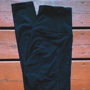 victoria’s secret leggings with mesh